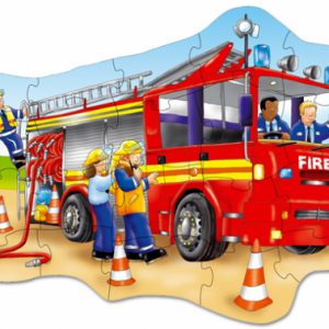 Puzzle de podea - masina de pompieri-684