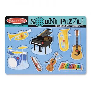 Puzzle sonor Instrumente muzicale Melissa and Doug-0